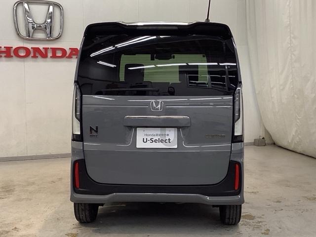 Ｎ－ＢＯＸカスタム ターボコーディネートスタイル　中古スタッドレスタイヤ、純正メモリーナビ、ドライブレコーダー前後装着＋ＥＴＣ付　当社デモカー　サイドエアバッグ　ＬＥＤライト　前席シートヒーター　フルセグＴＶ　スマキー　ＤＶＤ　ＶＳＡ　ベンチシート（6枚目）