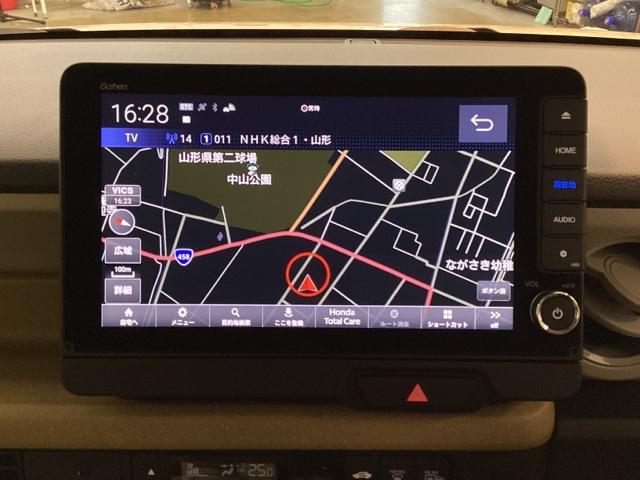 Ｎ－ＢＯＸ ベースグレード　中古スタッドレスタイヤ、純正メモリーナビ、ドライブレコーダー前後装着＋ＥＴＣ付　当社デモカー　エアバック　横滑り防止　Ｄレコ　４ＷＤ車　Ｒカメ　前後ソナー　ＬＥＤライト　サイドカーテンエアバック（7枚目）