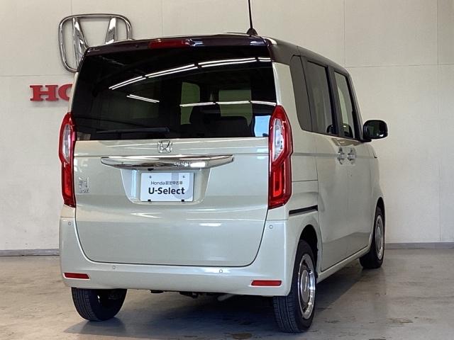 Ｎ－ＢＯＸ Ｌ・ターボ　光触媒抗菌消臭施工済　エンジンスターター　障害物センサー　ドラレコ前後　ナビ　シートヒーター　ＭＴモード　ＤＶＤ再生　ＶＳＡ　ＬＥＤライト　クリアランスソナー　Ｂカメラ　両側パワースライドドア　４ＷＤ（3枚目）