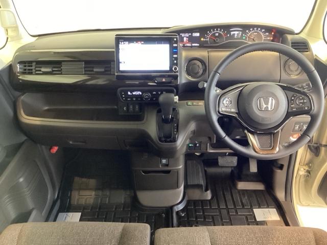 Ｎ－ＢＯＸ Ｌ・ターボ　光触媒抗菌消臭施工済　エンジンスターター　障害物センサー　ドラレコ前後　ナビ　シートヒーター　ＭＴモード　ＤＶＤ再生　ＶＳＡ　ＬＥＤライト　クリアランスソナー　Ｂカメラ　両側パワースライドドア　４ＷＤ（5枚目）