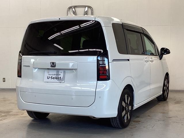 フリード エアーEX 中古スタッドレスタイヤ、純正メモリーナビ、ドライブレコーダー前後装着+ETC付 当社デモカー バックモニター リアクーラー 盗難防止システム DVD 両側パワースライドドア 横滑り防止装置 クルコン(5枚目)