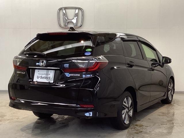 シャトル ハイブリッドXホンダセンシング 光触媒抗菌消臭施工済 ドラレコ ナビ シートヒーター MTモード ETC 横滑抑制 リヤカメラ ドライブレコーダ スマ-トキ- イモビ サイドエアバッグ キーレス USB DVD再生機能 ECON(3枚目)