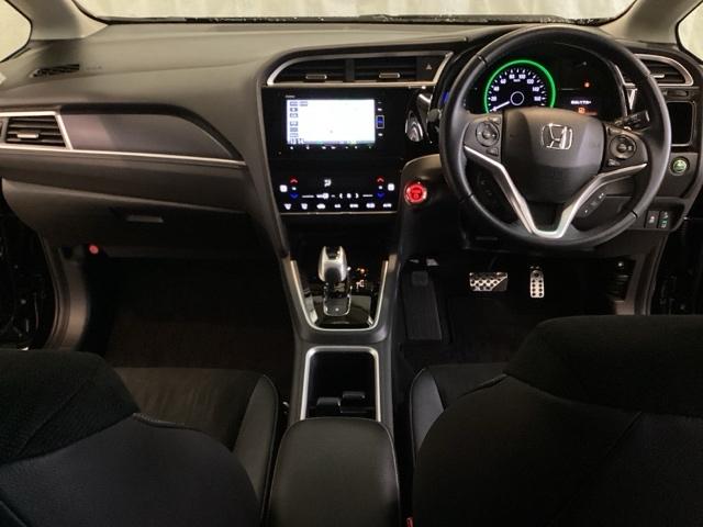 シャトル ハイブリッドXホンダセンシング 光触媒抗菌消臭施工済 ドラレコ ナビ シートヒーター MTモード ETC 横滑抑制 リヤカメラ ドライブレコーダ スマ-トキ- イモビ サイドエアバッグ キーレス USB DVD再生機能 ECON(5枚目)