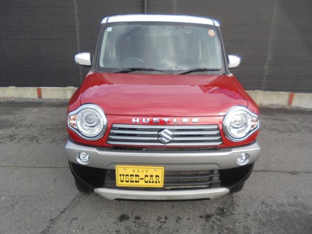 ハスラー J 4WD ブラックインテリアパッケージ ナビTVバックモニター ETC デユアルカメラブレーキサポート エンジンスタータ 新品タイヤホイール(2枚目)