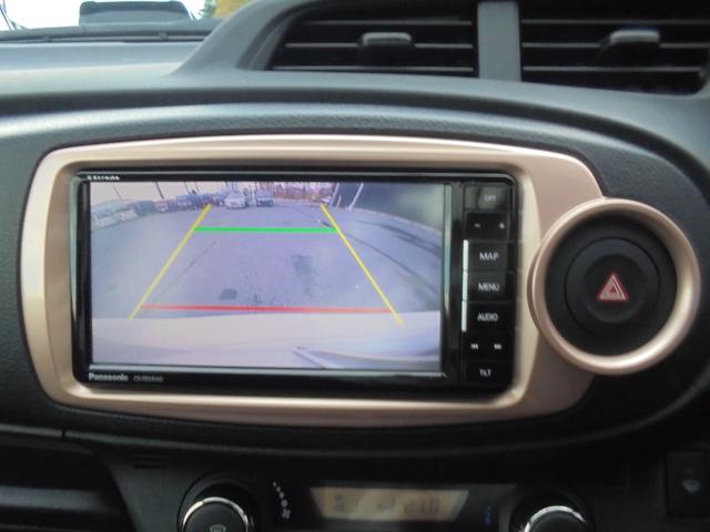 ヴィッツ Ｆ　シエル　４ＷＤ　ナビＴＶバックモニター　エンジンスタータ（12枚目）