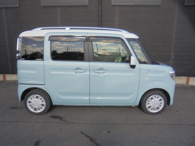 スペーシア ハイブリッドX ハイブリットX、4WD、カーナビ・ワンセグテレビ、両側電動スライドドア、運転席・助手席シートヒーター、AUTOエアコン、新品スタットレスタイヤ(3枚目)