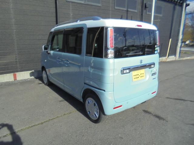 スペーシア ハイブリッドX ハイブリットX、4WD、カーナビ・ワンセグテレビ、両側電動スライドドア、運転席・助手席シートヒーター、AUTOエアコン、新品スタットレスタイヤ(4枚目)