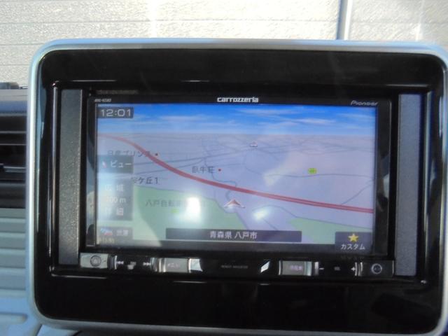 スペーシア ハイブリッドX ハイブリットX、4WD、カーナビ・ワンセグテレビ、両側電動スライドドア、運転席・助手席シートヒーター、AUTOエアコン、新品スタットレスタイヤ(10枚目)