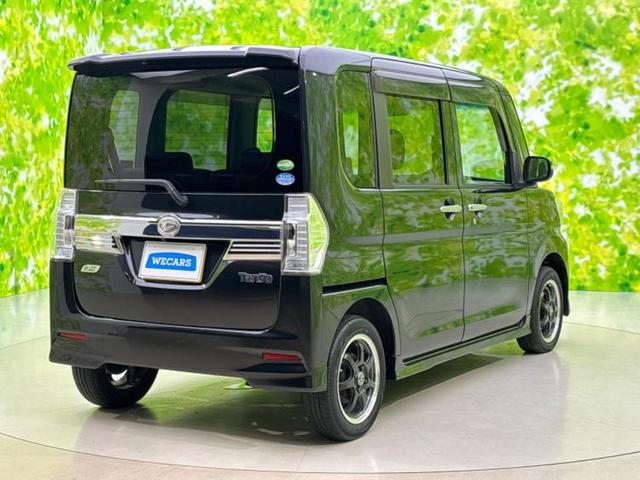 タント カスタムXトップエディションSA 新品タイヤ/保証書/純正 SDナビ/衝突安全装置/電動スライドドア/シート 合皮/ヘッドランプ LED/ETC/EBD付ABS/横滑り防止装置/アイドリングストップ/フルセグTV/禁煙車 ワンオーナー(3枚目)