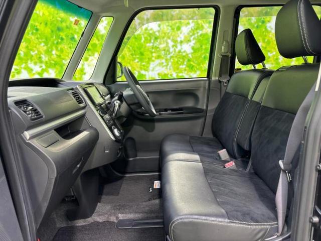 タント カスタムXトップエディションSA 新品タイヤ/保証書/純正 SDナビ/衝突安全装置/電動スライドドア/シート 合皮/ヘッドランプ LED/ETC/EBD付ABS/横滑り防止装置/アイドリングストップ/フルセグTV/禁煙車 ワンオーナー(6枚目)