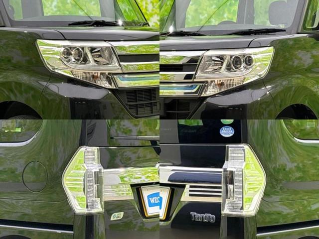 タント カスタムXトップエディションSA 新品タイヤ/保証書/純正 SDナビ/衝突安全装置/電動スライドドア/シート 合皮/ヘッドランプ LED/ETC/EBD付ABS/横滑り防止装置/アイドリングストップ/フルセグTV/禁煙車 ワンオーナー(52枚目)