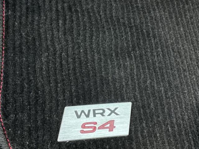 WRX S4 4WD2.0GT-Sアイサイト 保証書/純正 SDナビ/衝突安全装置/車線逸脱防止支援システム/シート ハーフレザー/パーキングアシスト バックガイド/ヘッドランプ LED/Bluetooth接続/ETC 衝突被害軽減システム(38枚目)