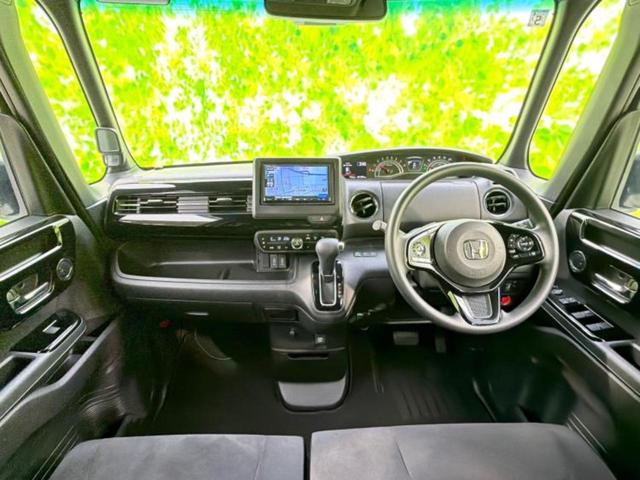 Ｎ－ＢＯＸカスタム Ｌ　保証書／社外　ＳＤナビ／衝突安全装置／電動スライドドア／シートヒーター／車線逸脱防止支援システム／ヘッドランプ　ＬＥＤ／ＥＴＣ／ＥＢＤ付ＡＢＳ／横滑り防止装置／アイドリングストップ　ＬＥＤヘッドランプ（4枚目）