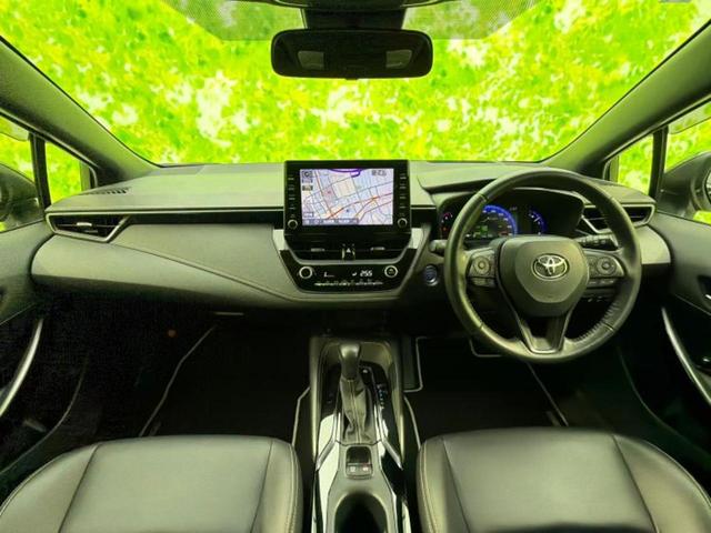 カローラツーリング ハイブリッドダブルバイビー 保証書/ディスプレイオーディオ+ナビ9インチ/トヨタセーフティセンス/車線逸脱防止支援システム/ヘッドランプ LED/ETC/EBD付ABS/横滑り防止装置/アイドリングストップ 衝突被害軽減システム(4枚目)