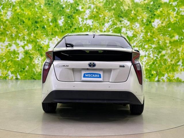 プリウス Sセーフティプラス 新品タイヤ/純正 SDナビ/衝突安全装置/車線逸脱防止支援システム/パーキングアシスト 自動操舵/ヘッドランプ LED/Bluetooth接続/ETC/EBD付ABS/横滑り防止装置 レーンアシスト(48枚目)