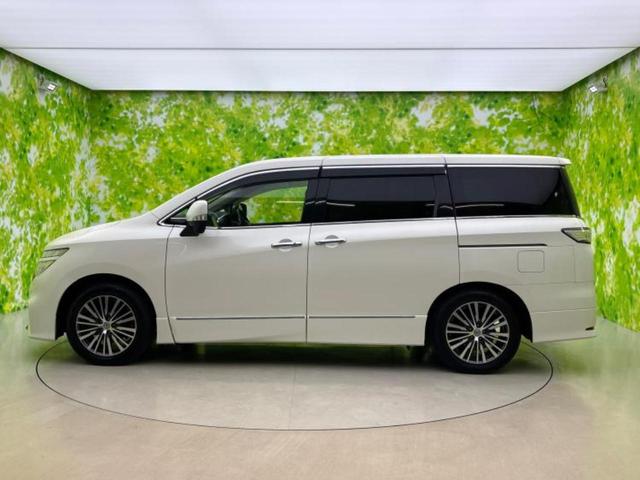 エルグランド ハイウェイスターＳ　保証書／純正　ＳＤナビ／電動スライドドア／シート　ハーフレザー／ヘッドランプ　ＬＥＤ／ＥＴＣ／ＥＢＤ付ＡＢＳ／横滑り防止装置／フルセグＴＶ／エアバッグ　運転席／エアバッグ　助手席　ＬＥＤヘッドランプ（2枚目）