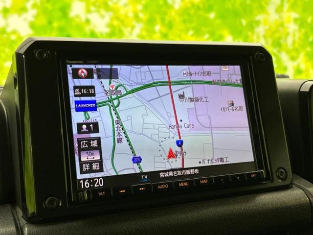 ジムニー 4WD XC 保証書/純正 8インチ SDナビ/シートヒーター/車線逸脱防止支援システム/ヘッドランプ LED/ETC/ABS/横滑り防止装置/フルセグTV/エアバッグ 運転席/エアバッグ 助手席 ワンオーナー(9枚目)
