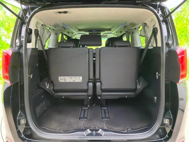 アルファード S Cパッケージ 新品タイヤ/サンルーフ/保証書/純正 10インチ SDナビ/フリップダウンモニター/両側電動スライドドア/シート フルレザー/電動バックドア/ヘッドランプ LED/ETC/EBD付ABS 革シート(19枚目)