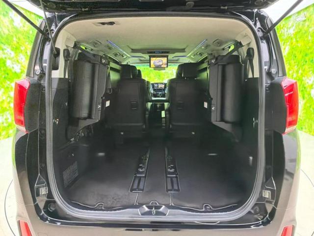 アルファード S Cパッケージ 新品タイヤ/サンルーフ/保証書/純正 10インチ SDナビ/フリップダウンモニター/両側電動スライドドア/シート フルレザー/電動バックドア/ヘッドランプ LED/ETC/EBD付ABS 革シート(20枚目)