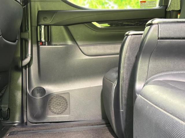 アルファード S Cパッケージ 新品タイヤ/サンルーフ/保証書/純正 10インチ SDナビ/フリップダウンモニター/両側電動スライドドア/シート フルレザー/電動バックドア/ヘッドランプ LED/ETC/EBD付ABS 革シート(22枚目)