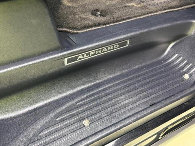アルファード S Cパッケージ 新品タイヤ/サンルーフ/保証書/純正 10インチ SDナビ/フリップダウンモニター/両側電動スライドドア/シート フルレザー/電動バックドア/ヘッドランプ LED/ETC/EBD付ABS 革シート(46枚目)