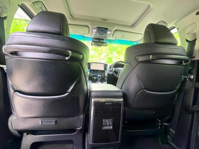 アルファード S Cパッケージ 新品タイヤ/サンルーフ/保証書/純正 10インチ SDナビ/フリップダウンモニター/両側電動スライドドア/シート フルレザー/電動バックドア/ヘッドランプ LED/ETC/EBD付ABS 革シート(48枚目)