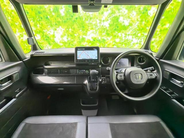 Ｎ－ＢＯＸカスタム ターボ　保証書／純正　８インチ　ＳＤナビ／両側電動スライドドア／シートヒーター／車線逸脱防止支援システム／シート　ハーフレザー／ドライブレコーダー　前後／ヘッドランプ　ＬＥＤ／ＥＴＣ／ＥＢＤ付ＡＢＳ　禁煙車（4枚目）