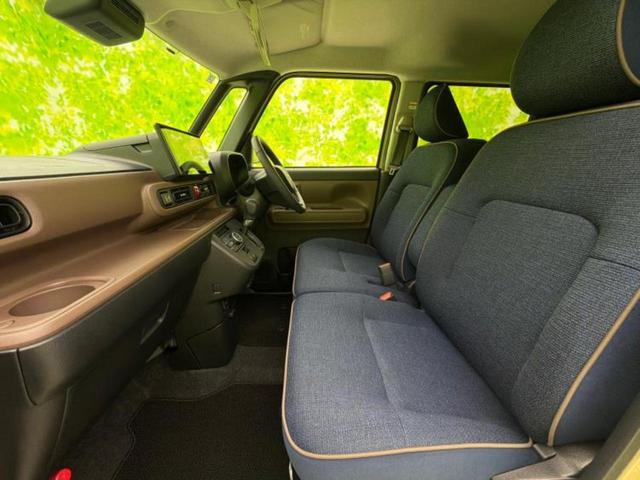 ムーヴキャンバス ４ＷＤセオリーＧターボ　保証書／ディスプレイオーディオ９インチ／スマートアシスト（トヨタ・ダイハツ）／両側電動スライドドア／シートヒーター　前席／パノラマモニター／車線逸脱防止支援システム／ヘッドランプ　ＬＥＤ　ターボ（6枚目）