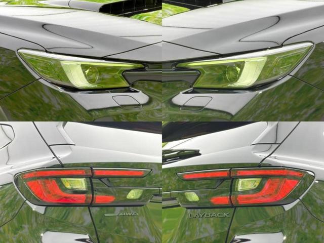 レヴォーグ レイバック 4WDブラックセレクション 保証書/純正 SDナビ/デジタルインナーミラー/シートヒーター/全方位モニター/車線逸脱防止支援システム/シート フルレザー/電動バックドア/ヘッドランプ LED/ETC/EBD付ABS 革シート(57枚目)