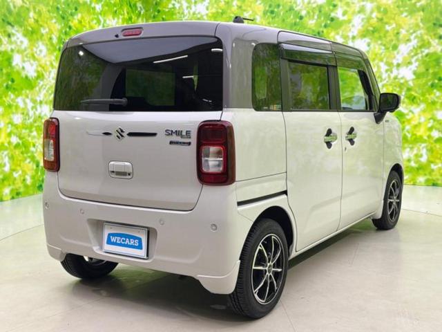 ワゴンRスマイル 4WDハイブリッドX 保証書/純正 SDナビ/衝突安全装置/両側電動スライドドア/シートヒーター/車線逸脱防止支援システム/ヘッドランプ LED/EBD付ABS/横滑り防止装置/アイドリングストップ/フルセグTV 4WD(3枚目)