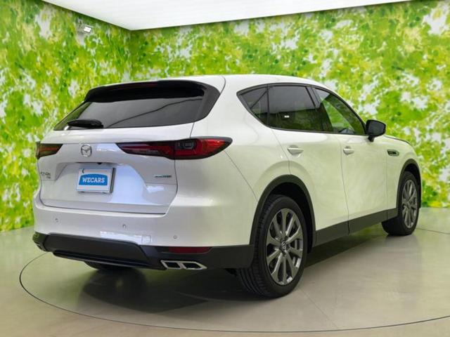 CX-60 4WD XD Lパッケージ 新品タイヤ/BOSE/保証書/純正 12.3インチ メモリーナビ/衝突安全装置/シートヒーター/全方位モニター/車線逸脱防止支援システム/シート 合皮/電動バックドア/ヘッドランプ LED/ETC(3枚目)