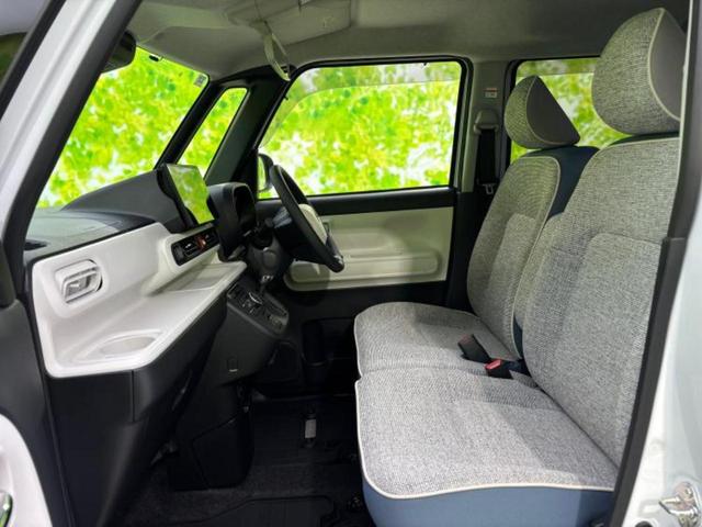 ムーヴキャンバス ４ＷＤストライプスＧターボ　保証書／純正　１０インチ　ＳＤナビ／衝突安全装置／両側電動スライドドア／シートヒーター　前席／パノラマモニター／車線逸脱防止支援システム／ドライブレコーダー　純正／ヘッドランプ　ＬＥＤ／ＥＴＣ　４ＷＤ（6枚目）