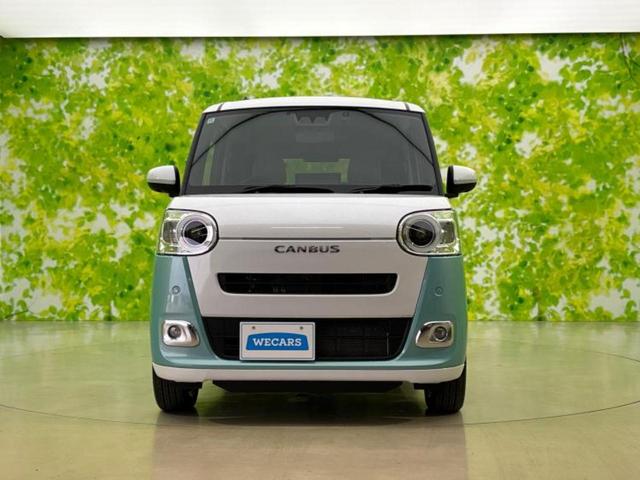 ムーヴキャンバス ４ＷＤストライプスＧターボ　保証書／純正　１０インチ　ＳＤナビ／衝突安全装置／両側電動スライドドア／シートヒーター　前席／パノラマモニター／車線逸脱防止支援システム／ドライブレコーダー　純正／ヘッドランプ　ＬＥＤ／ＥＴＣ　４ＷＤ（48枚目）