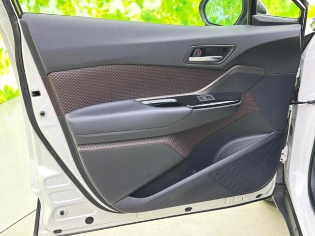C-HR G 新品タイヤ/保証書/純正 9インチ SDナビ/トヨタセーフティセンス/シートヒーター/車線逸脱防止支援システム/シート ハーフレザー/ヘッドランプ LED/ETC/EBD付ABS/横滑り防止装置(22枚目)