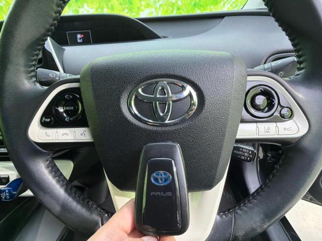 プリウス S 新品タイヤ/保証書/純正 9インチ SDナビ/トヨタセーフティセンス/ヘッドランプ LED/Bluetooth接続/ETC/EBD付ABS/横滑り防止装置/アイドリングストップ/バックモニター(14枚目)