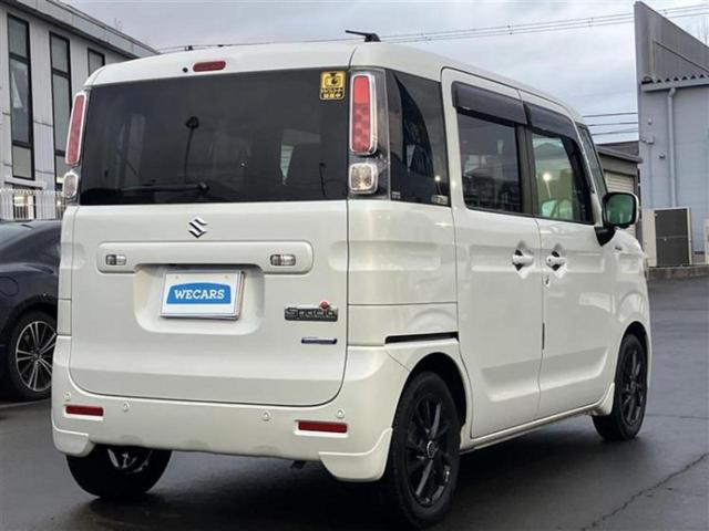 スペーシア ハイブリッドX 保証書/純正 8インチ SDナビ/衝突安全装置/両側電動スライドドア/シートヒーター 運転席/ヘッドランプ LED/Bluetooth接続/ETC/EBD付ABS/横滑り防止装置 衝突被害軽減システム(3枚目)