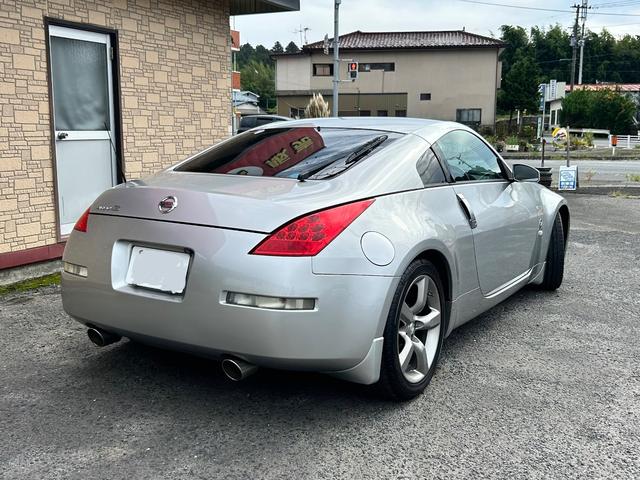 フェアレディZ バージョンT フロアオートマ レザーシート パワーシート 純正CDプレーヤー 純正アルミホイール シートヒーター キーレスエントリー ETC HID(10枚目)