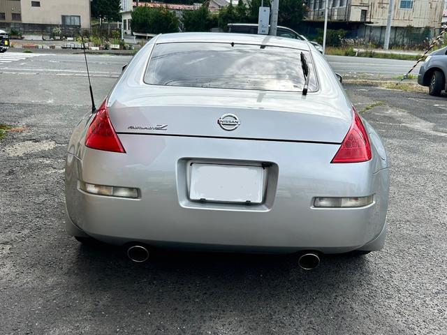 フェアレディZ バージョンT フロアオートマ レザーシート パワーシート 純正CDプレーヤー 純正アルミホイール シートヒーター キーレスエントリー ETC HID(11枚目)