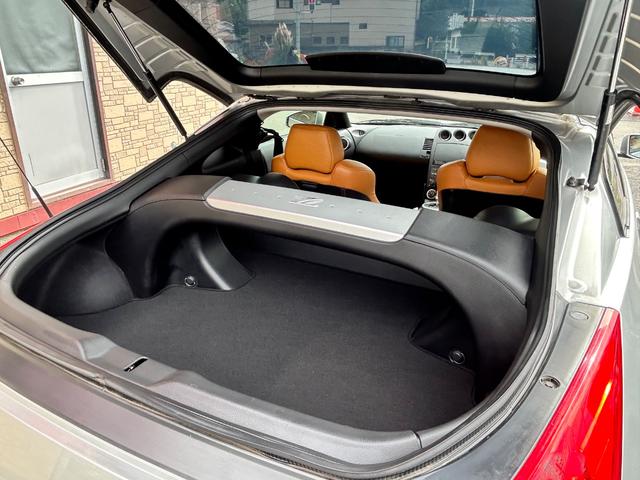 フェアレディZ バージョンT フロアオートマ レザーシート パワーシート 純正CDプレーヤー 純正アルミホイール シートヒーター キーレスエントリー ETC HID(18枚目)