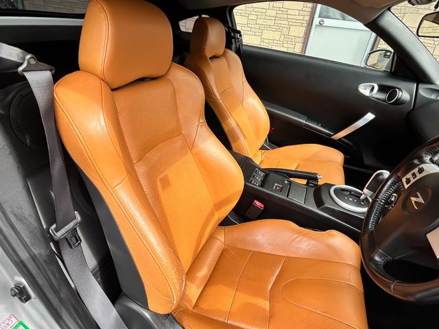 フェアレディZ バージョンT フロアオートマ レザーシート パワーシート 純正CDプレーヤー 純正アルミホイール シートヒーター キーレスエントリー ETC HID(21枚目)