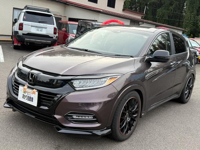 ヴェゼル 4WD ハイブリッドZ・ホンダセンシング MUGENエアロ、純正品あり、HDD ナビー、CD/DVD、LEDオートライト、スマトーキ,クルーズコントロール、サイドエアバッグ(2枚目)