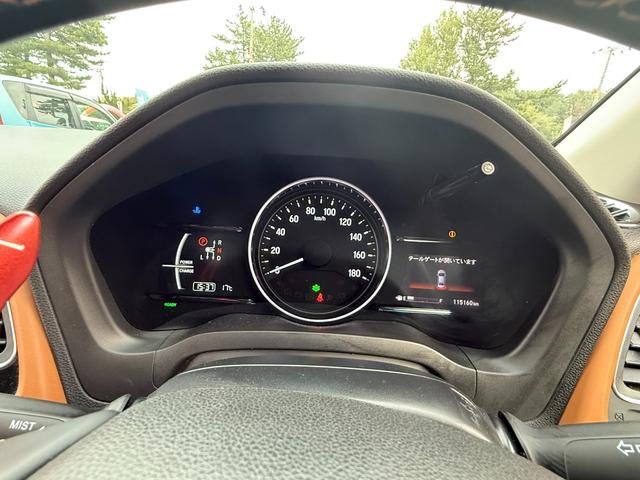 ヴェゼル 4WD ハイブリッドZ・ホンダセンシング MUGENエアロ、純正品あり、HDD ナビー、CD/DVD、LEDオートライト、スマトーキ,クルーズコントロール、サイドエアバッグ(8枚目)