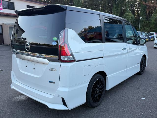 セレナ ハイウェイスターＧ　プロパイロットエディション　ＣＤ／ＤＶＤ、ＴＶワンセグ、バックカメラ、Ｂｌｕｅｔｏｏｔｈ接続、ドライブレコーダー、両側電動スライドドア、衝突被害軽減システム、キーレスエントリー、スマートキー、アイドリングストップ（8枚目）