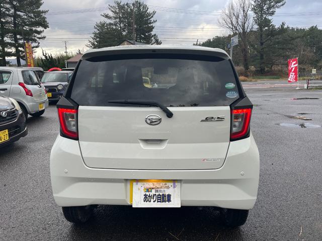 ミライース 4WD X SAIII CD、キ-レスエントリー、アイドリングストップ、アルミホイール付き、衝突被害軽減システム、LEDヘッドランプ(8枚目)