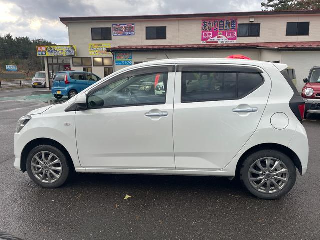 ミライース 4WD X SAIII CD、キ-レスエントリー、アイドリングストップ、アルミホイール付き、衝突被害軽減システム、LEDヘッドランプ(9枚目)