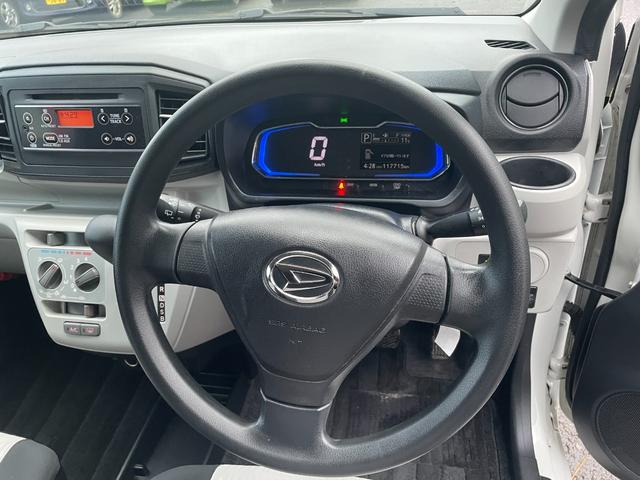 ミライース 4WD X SAIII CD、キ-レスエントリー、アイドリングストップ、アルミホイール付き、衝突被害軽減システム、LEDヘッドランプ(18枚目)