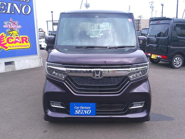 Ｎ－ＢＯＸカスタム Ｇ・Ｌホンダセンシング　２年保証付　純正ナビ　フルセグＴＶ　バックカメラ　ドライブレコーダー　ＥＴＣ　ＬＥＤランプ　衝突軽減システム　サイドエアバック　左側電動スライドドア　オートエアコン　純正アルミホイール　記録簿（2枚目）