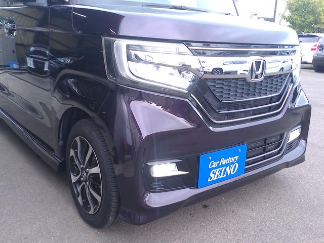 Ｎ－ＢＯＸカスタム Ｇ・Ｌホンダセンシング　２年保証付　純正ナビ　フルセグＴＶ　バックカメラ　ドライブレコーダー　ＥＴＣ　ＬＥＤランプ　衝突軽減システム　サイドエアバック　左側電動スライドドア　オートエアコン　純正アルミホイール　記録簿（30枚目）