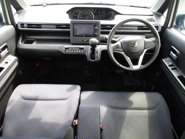 ハイブリッドFZ 4WD 衝突被害軽減装置 レーンキープアシスト ヘッドアップディスプレイ LEDヘッドライト SDナビ CD DVD再生 ワンセグ ステアリングリモコン プッシュスタート スマートキー 純正アルミ(14枚目)