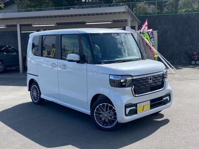 Ｎ－ＢＯＸカスタム ターボ　４ＷＤ■届出済未使用車■寒冷地仕様■現行モデル■　ホンダコネクト８型ナビ装着■衝突軽減サポート／前後誤発進抑制機能／追従クルーズコーナーセンサー／両側電動スライドドア／シートヒーター／パドルシフト／バックカメラ／フルセグＴＶ／ブルートゥースオーディオ（40枚目）